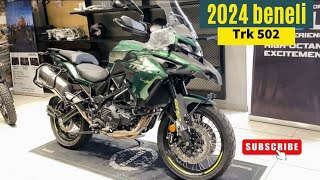 2024 Benelli TRK 502 Unleash Your Wanderlust Detailed WalkaroundReviewSpecs and price [upl. by Olodort]