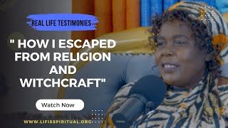 LIFE IS SPIRITUAL PRESENTS MAMA BRENDAS TESTIMONY  quot HOW I ESCAPED FROM RELIGION AND WITCHCRAFT quot [upl. by Gnouhc]