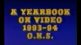 Oromocto High School Yearbook  Prom 1994 [upl. by Nirat]