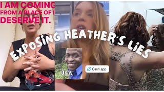 Heather Gillespie Begs For 200 Exposing Heather’s Lies heatherloveafterlockup heathergillespie [upl. by Noskcaj]