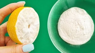 Dip a Lemon in Baking Soda and the Result Will Amaze You [upl. by Weiser]