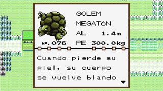 Pokémon amarillo glitch Ruta 8 Ruta 15 Golem [upl. by Karlens]