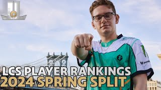 LCS Player Rankings 2024 Spring Split Preview [upl. by Annola]