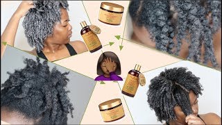 WASH DAY FAIL SHEA MOISTURE MANUKA HONEY amp MAFURA OIL COLLECTION ON 4C HAIR kandidkinks [upl. by Kernan702]