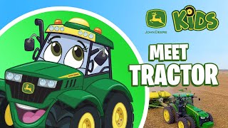 Big Tractors on the Farm 🚜  John Deere Kids [upl. by Ragouzis]