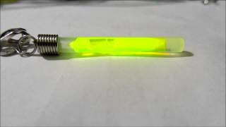 Micro Cyalume Glow Stick Test for Ultralight Survival Kit Reading [upl. by Newo]