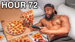 I Ate ONLY PIZZA For 100 Hours [upl. by Nolahc285]