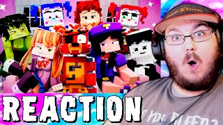 CIRCUS BABYS SLEEPOVER  FNAF Bendy and Friday Night Funkin Animation ZAMinationProductions REACTION [upl. by Annol]