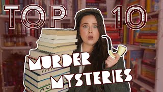 my TOP 10 murder mystery books OF ALL TIME 🔪🩸💀 2024 [upl. by Wellesley587]