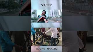 Intense Cadaver Movie Stunt Making Video  AccidentScene CadaverStunt fight action amalapaul [upl. by Cicily]