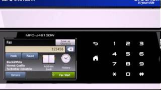 MFCJ4510DW  Interface utilisateur de limprimante  Brother [upl. by Aisatsana587]