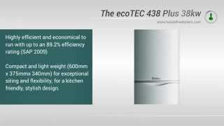 The Vaillant 438 Plus 38kw Heat Only Boiler Video Review [upl. by Pavyer]