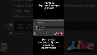 Python  Orientação a Objetos introdução aula 12 python programação programacao dev software [upl. by Sitoel]