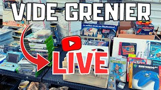 ✨VIDE GRENIER LIVE✨ JE TROUVE UNE PEPITE SUR PS3😲😲😲 [upl. by Annyahs]