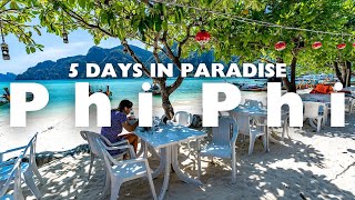 Escape to Paradise Your Epic 5Day in Phi Phi Islands Thailand [upl. by Twyla]