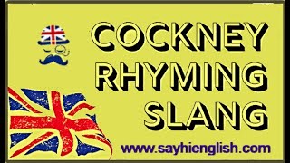 Cockney rhyming slang plates of meat [upl. by Otit]