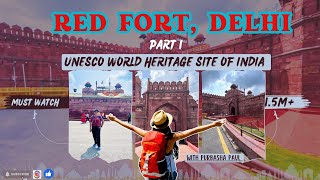 Red Fort  Historical facts Monument of India UNESCO World Heritage Site of India  Delhi History [upl. by Teirrah]