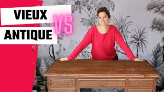 De VIEUX à ANTIQUE  METAMORPHOSE dun BUREAU de style provincial [upl. by Adiesirb]