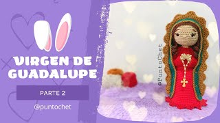 😇Virgen a crochet 🙏 Virgen amigurumi paso a paso  tutorial virgen mini parte 1 [upl. by Linetta969]