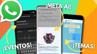 WhatsApp SERÁ PERFECTO con las 7 NOVEDADES que LLEGAN [upl. by Giffie432]