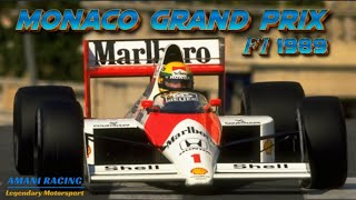 MONACO GRAND PRIX 1989 HIGHLIGHTS [upl. by Enelad]