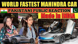 World Fastest INDIA 🇮🇳 Car Mahindra  Pininfarina Battista Reaction [upl. by Lise]