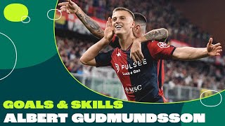 ALBERT GUDMUNDSSON GOALS amp SKILLS  SERIE A ROOKIE OF THE YEAR 2324 🔥  Age of Calcio [upl. by Leahci]