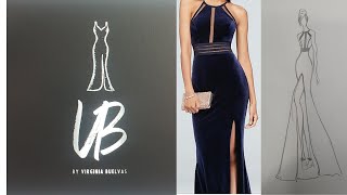 Como hacer un vestido elegantehow to make an elegant dress [upl. by Savick]