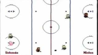 Ice Hockey NES Multiplayer 1 Part 3 [upl. by Eirac724]