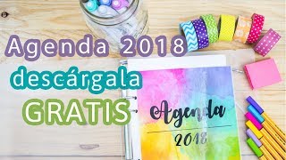 AGENDA 2018 Descárgala GRATIS  Conócela a detalle BigCrafts [upl. by Atyekram]