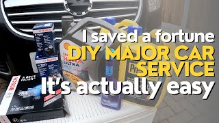 MAJOR DIY Car Service Vauxhall  Opel Insignia How to changefilters [upl. by Sanchez]