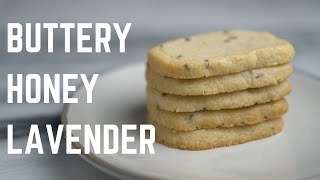 Lavender Shortbread Cookies [upl. by Eatnohs]