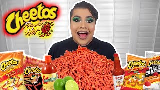 SPICY AF HOT CHEETOS MUKBANG Eating Show [upl. by Giovanni4]