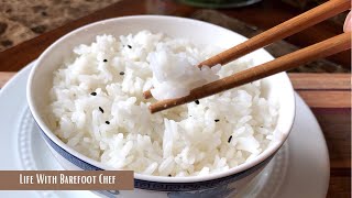 COOK PERFECT STEAMED RICE  THE ASIAN WAY  SUPER EASY STOVETOP [upl. by Annailuj]