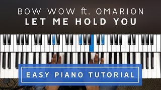 Bow Wow  Let Me Hold You EASY PIANO TUTORIAL [upl. by Irac230]