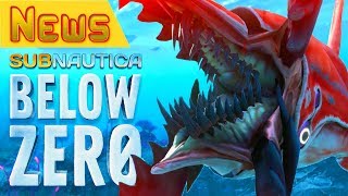 ЛЕВИАФАНКРЕВЕТКА Chelicerate●Subnautica BELOW ZERO News 15 [upl. by Ahsilif]