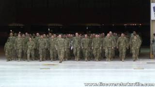 Fort Campbell Welcome Home Ceremony for the 159th Combat Aviation Brigade [upl. by Kippar]