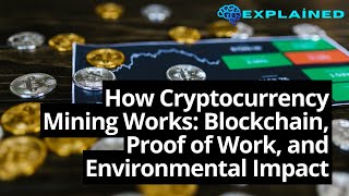 How Cryptocurrency Mining Works Blockchain Proof of Work and Environmental Impact [upl. by Trent]