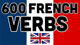 600 useful verbs in French with English translation [upl. by Eimak753]