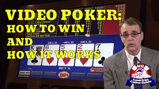 Video Poker  How to Win and How it Works • The Jackpot Gents [upl. by Lynea]