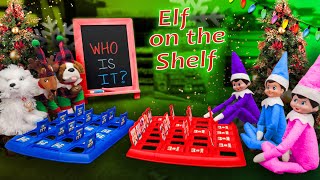 Elf on the Shelf Guess Who vs Elf Pets Jinx Stole Buddys Hat Day 2 [upl. by Mulcahy]