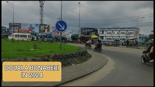 Balade Dans Le Quartier Des Anglophones à Douala Cameroon centreville 2024 citytour tourdeville [upl. by Korten]