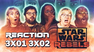 Guess who got a haircut Star Wars Rebels  3x1  3x2  Group Reaction [upl. by Nabal]