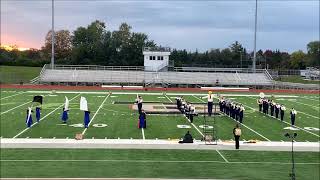 Oct 11 2023 Clawson High School Marching Band and Warren amp Fraser  Troy High Festival [upl. by Anali]