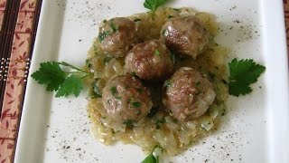 Polpette in bianco  White Wine Meatballs [upl. by Anor]