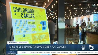 Mike Hess Brewing Co raising money for pediatric cancer research [upl. by Tiffanle681]