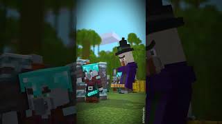 Pillager x Witch x Entity 303 Vs Villager x Iron Golem x Herobrine ⚡⌚⚡ Transform Watch [upl. by Radnaskela]