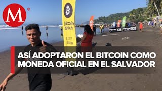 Bitcoin Beach el paraíso de las criptomonedas en El Salvador [upl. by Sirromaj423]