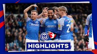 Highlights  Pompey 40 Cheltenham Town [upl. by Ennoval89]