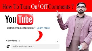 How To Enable comment Section  Comments are turned off Youtube  Hindi Urdu Ak47technicalGuru [upl. by Formica]